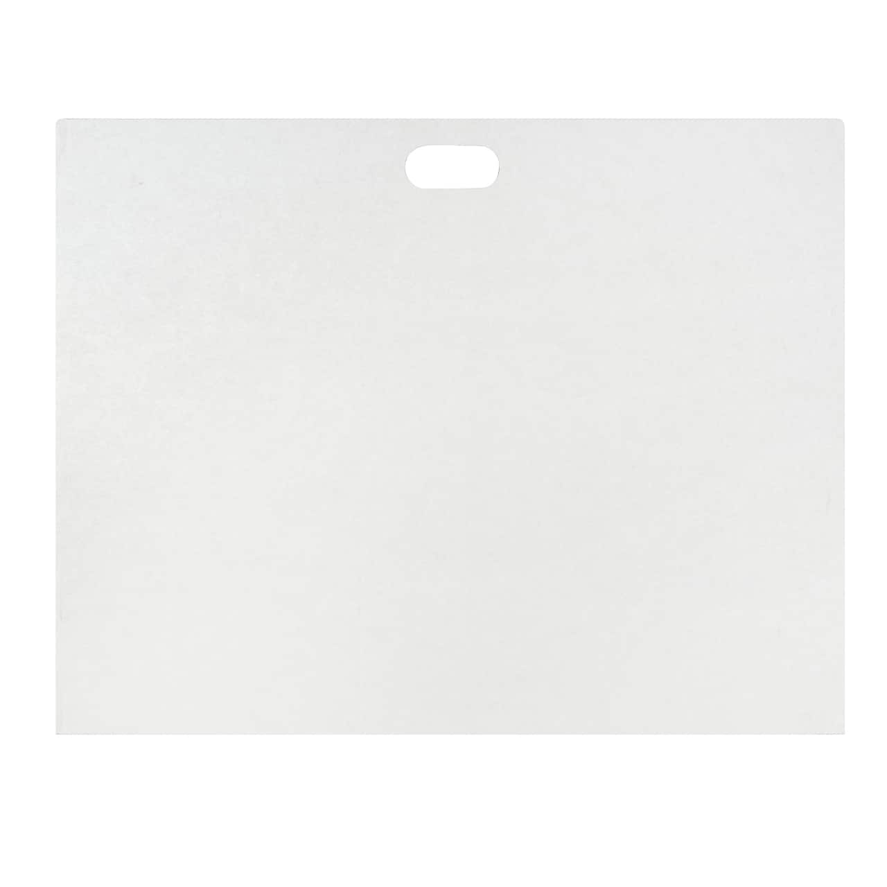 20" x 26" White Cardboard Portfolio by Artist's Loft®